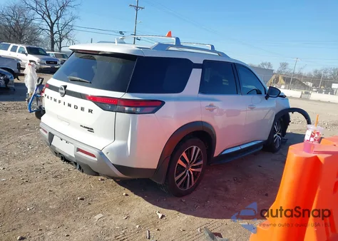 2023 Nissan Pathfinder Platinum 4Wd z USA, uszkodzony, nr VIN 5N1DR3DJ6PC237057